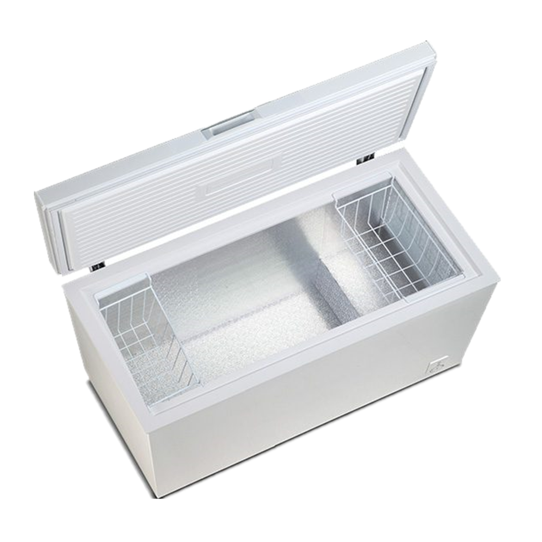 OEM 100L 150L 200L 250L 300L Single Door Chest Freezer Top Open White Deep Freezers