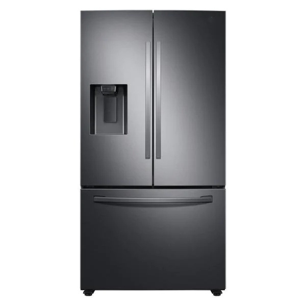 Fingerprint Resistant Stainless Steel Fruit Refrigerator with Ice Maker