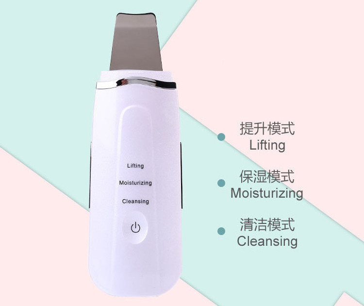 Mini Face  Electric Portable Peeling Dry Professional Ultrasonic Skin Scrubber