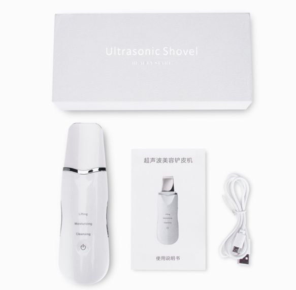 Mini Face  Electric Portable Peeling Dry Professional Ultrasonic Skin Scrubber