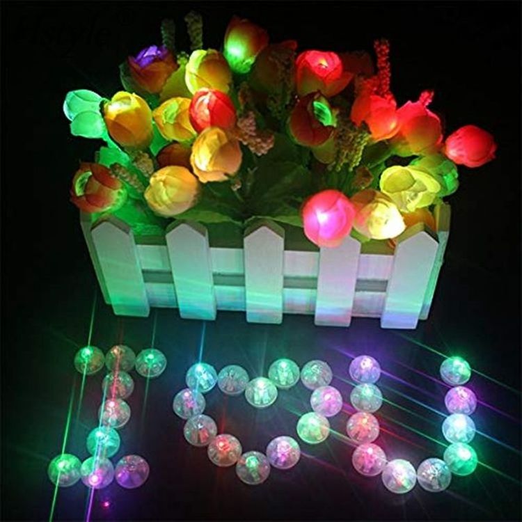 LED Balloon Light Round Mini Balls Led Light Halloween Eggs Paper Lantern Balloon Christmas Birthday Wedding Decors