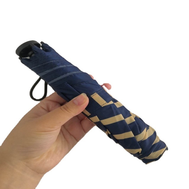 100g  Mini Umbrella ladies umbrella 3 fold carbon fiber umbrella