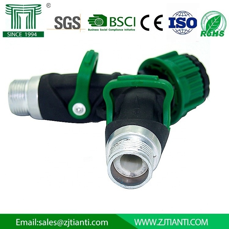 Hot Lead Free Garden Hose Splitters Water with Hose Shut Off Valve