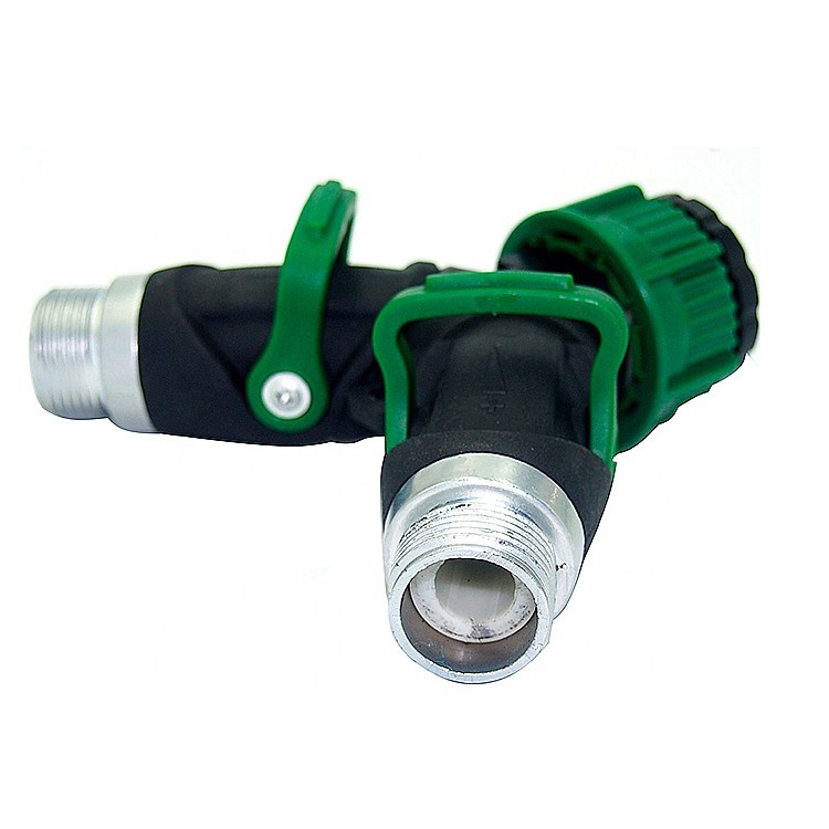 Hot Lead Free Garden Hose Splitters Water with Hose Shut Off Valve