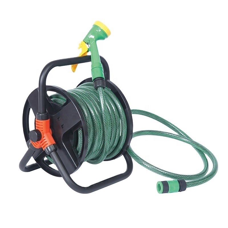 Garden Hose Reel Slow Retractable 20m PVC Water Hose Reel