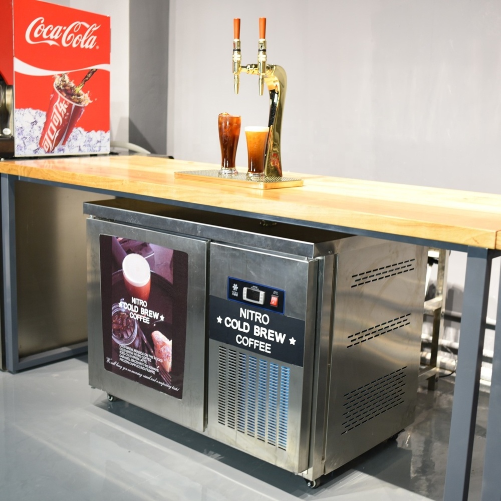 Under counter nitro cold brew coffee machine dispenser OEM service provided