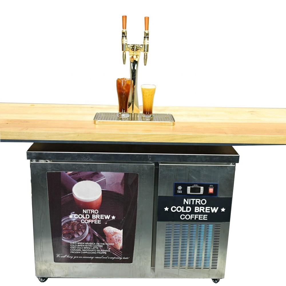 Under counter nitro cold brew coffee machine dispenser OEM service provided