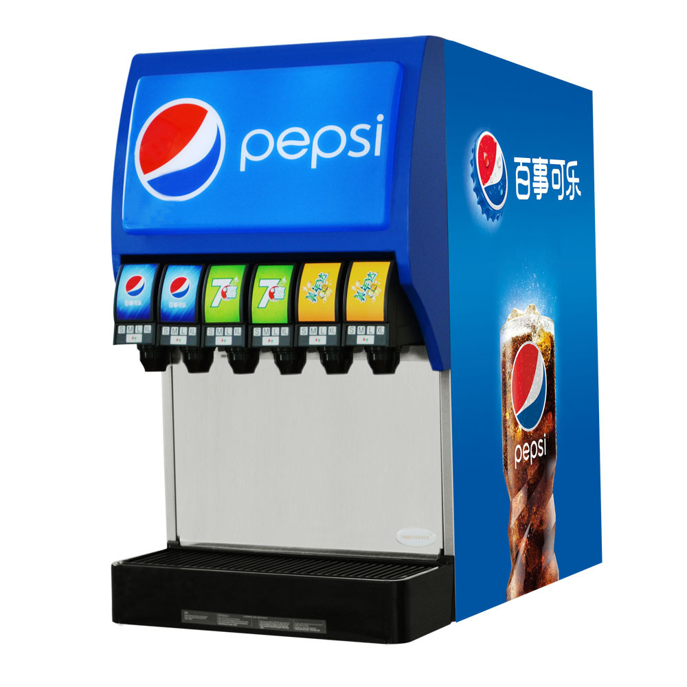 Pepsi cola making machine post mix soda fountain beverage dispenser Shanghai machinery for convenience shop