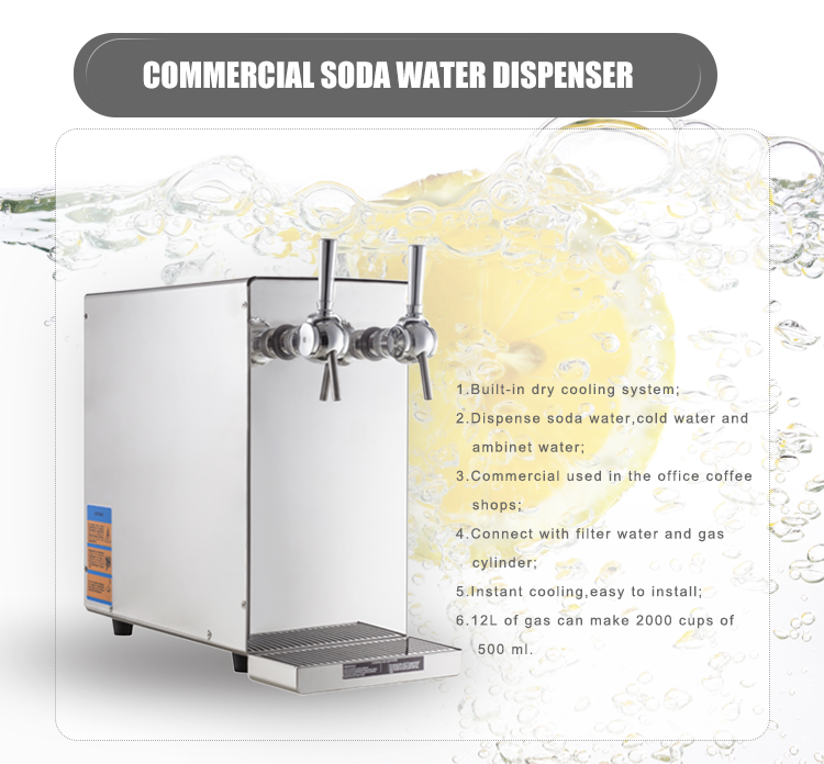 2024 Shanghai commercial used soda water machine sparking water dispenser for drinking health