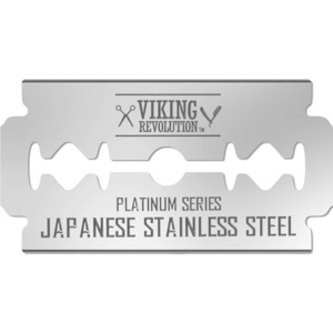 Edge Razor Blades - Men's Safety Razor Blades for Shaving - Platinum Japanese Stainless Steel Double Razor Shaving Blades