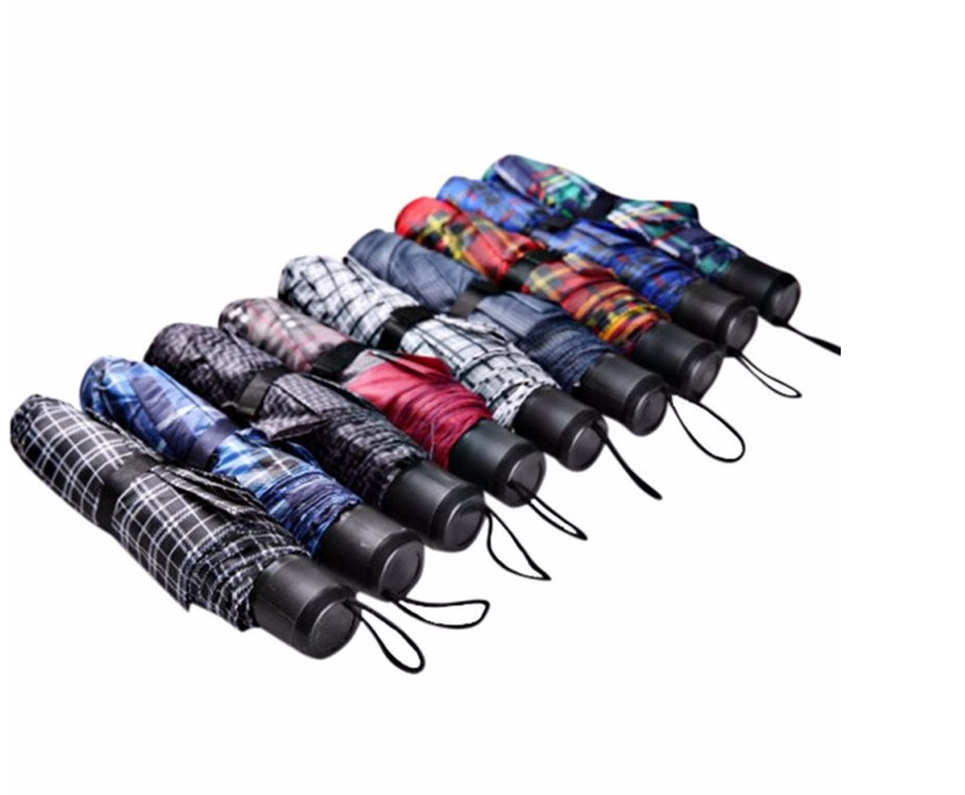 Wholesale High Quality Promotional cheap disposable folding 21inches 8 Ribs umbrella with logo prints