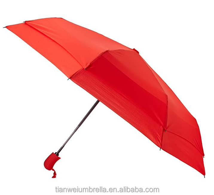 Promotion  red storm umbrella Fully Automatic Windproof Double Canopy Vented Travel Umbrella with  special Coating