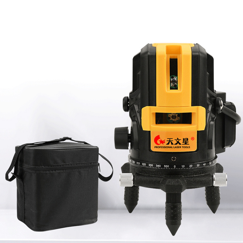 Professional Green 5-Line Laser Level 5 Lines 1 Point Cross Line Laser Level Laser