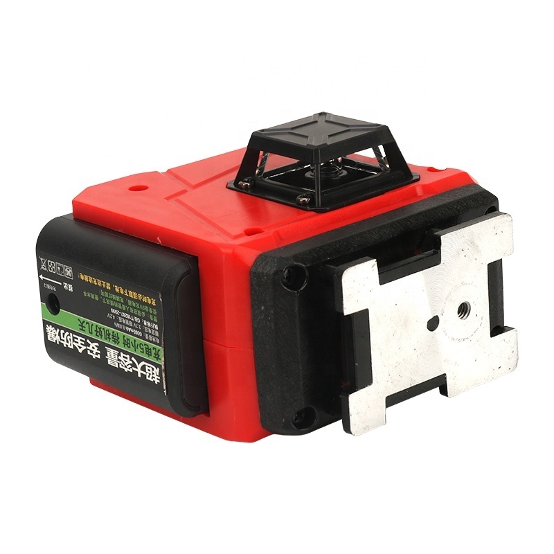 Self Leveling Laser Level 360 16 Lines Cross Line Laser 4X360 Degree Red Laser Leveler Tool