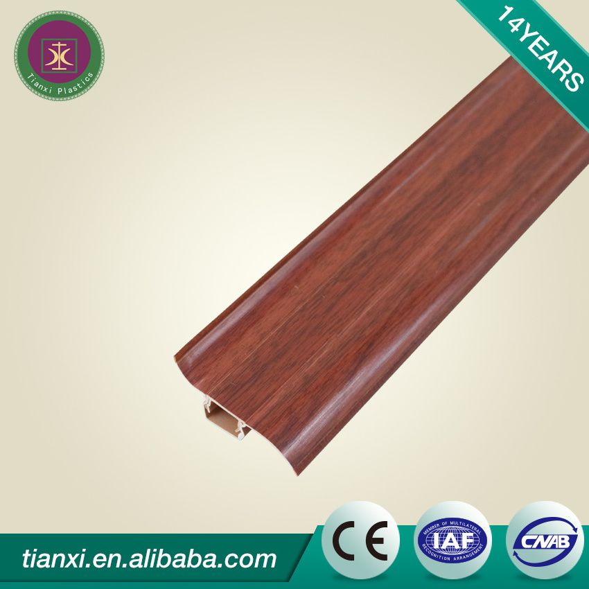 modern design low price pvc wall skirting board protectors