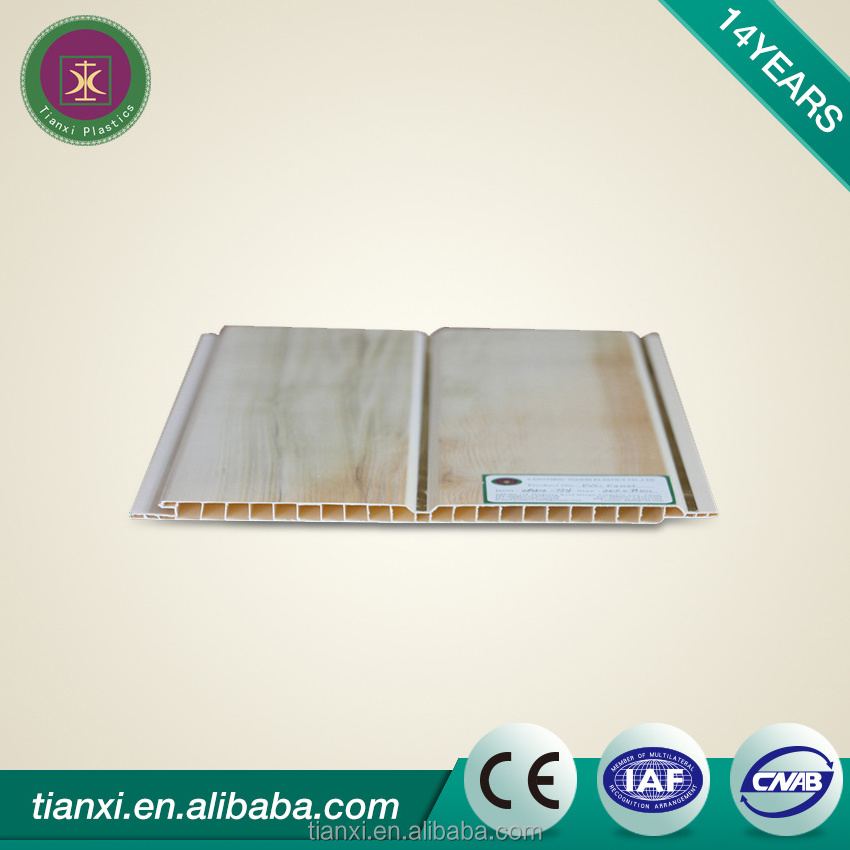 Popular groove false wooden ceiling panel/celing board/suspended ceiling