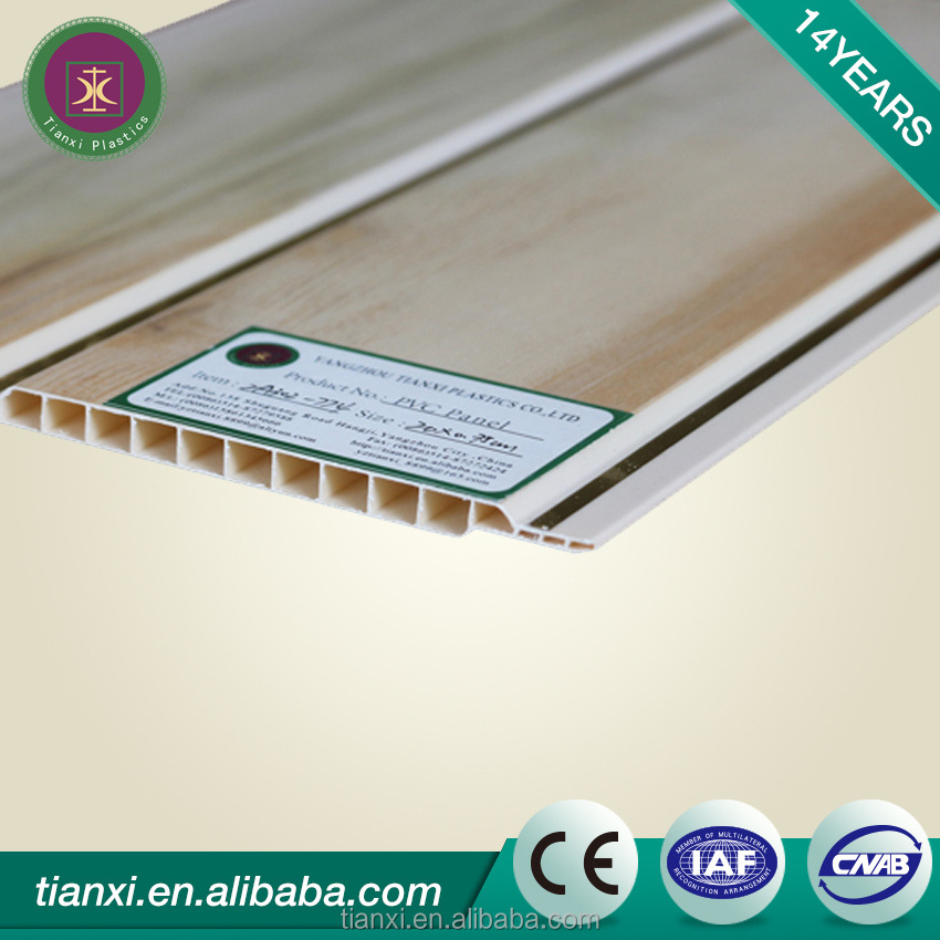 Popular groove false wooden ceiling panel/celing board/suspended ceiling