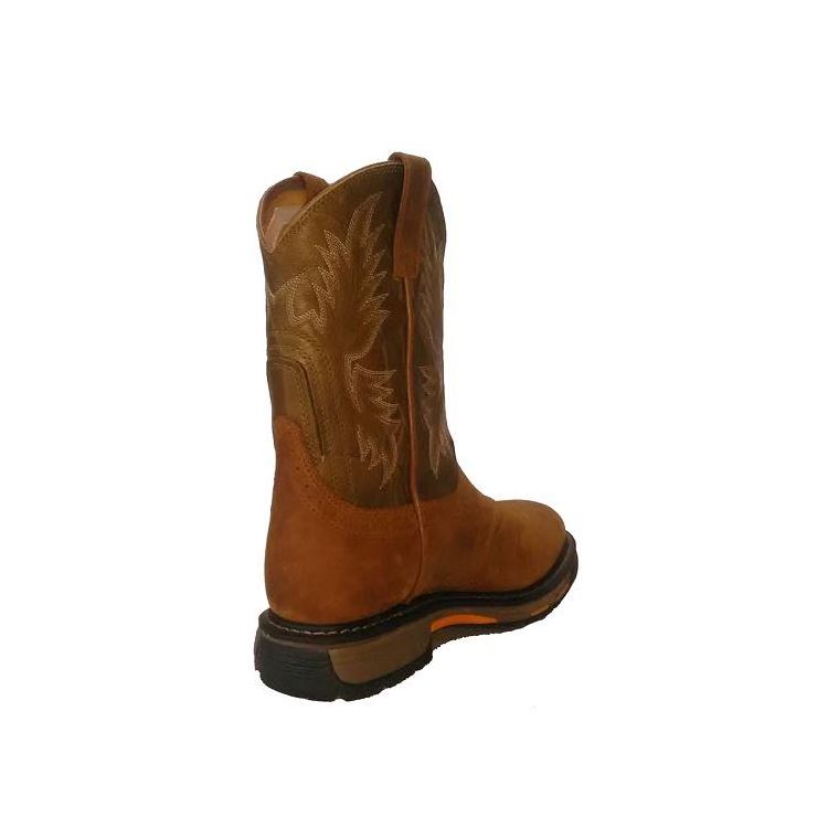 Factory price  heavy duty slip on wellington work cowboy work boots