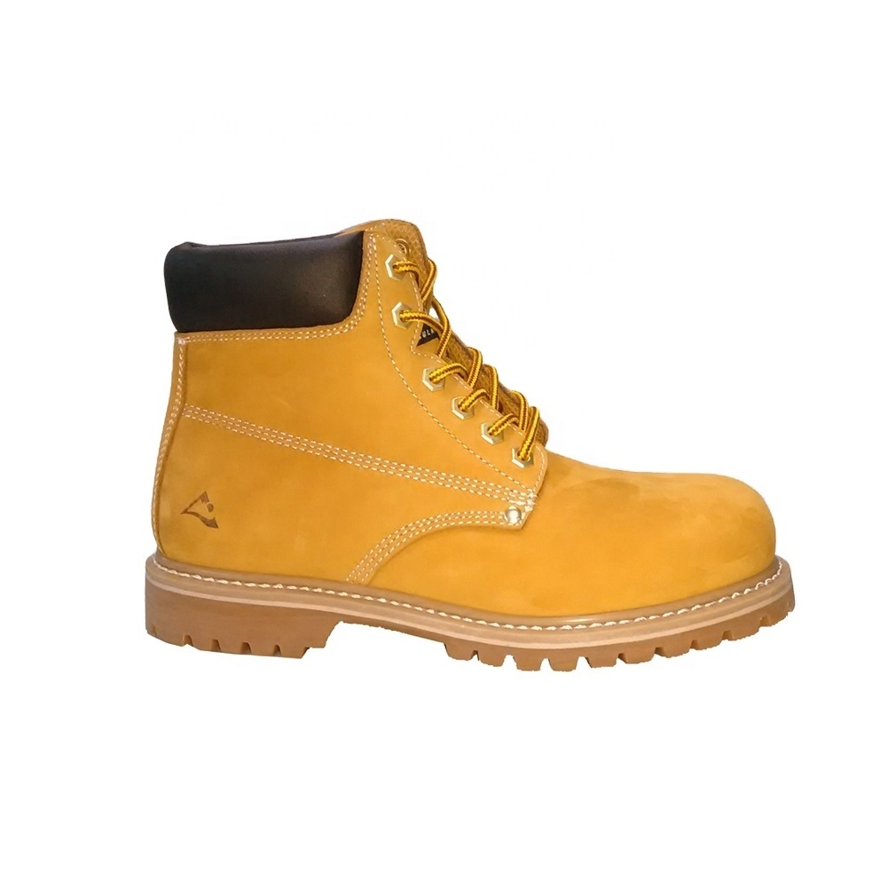 OEM Waterproof Industrial Steel Toe Men Work Brand Welding Construction Chukka Boots Safety Shoes