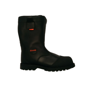 Porfessional Insulated winter genuine fur lining composite toe work boots wellington boots