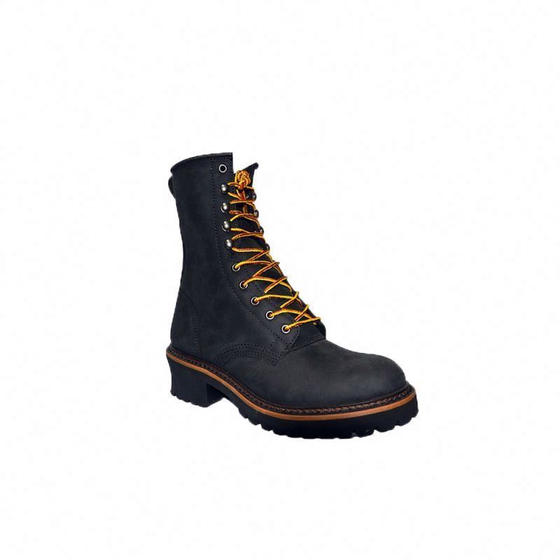 Professional Industrial Breathable Men Working  High quality Professional leather EH logger boots work boots