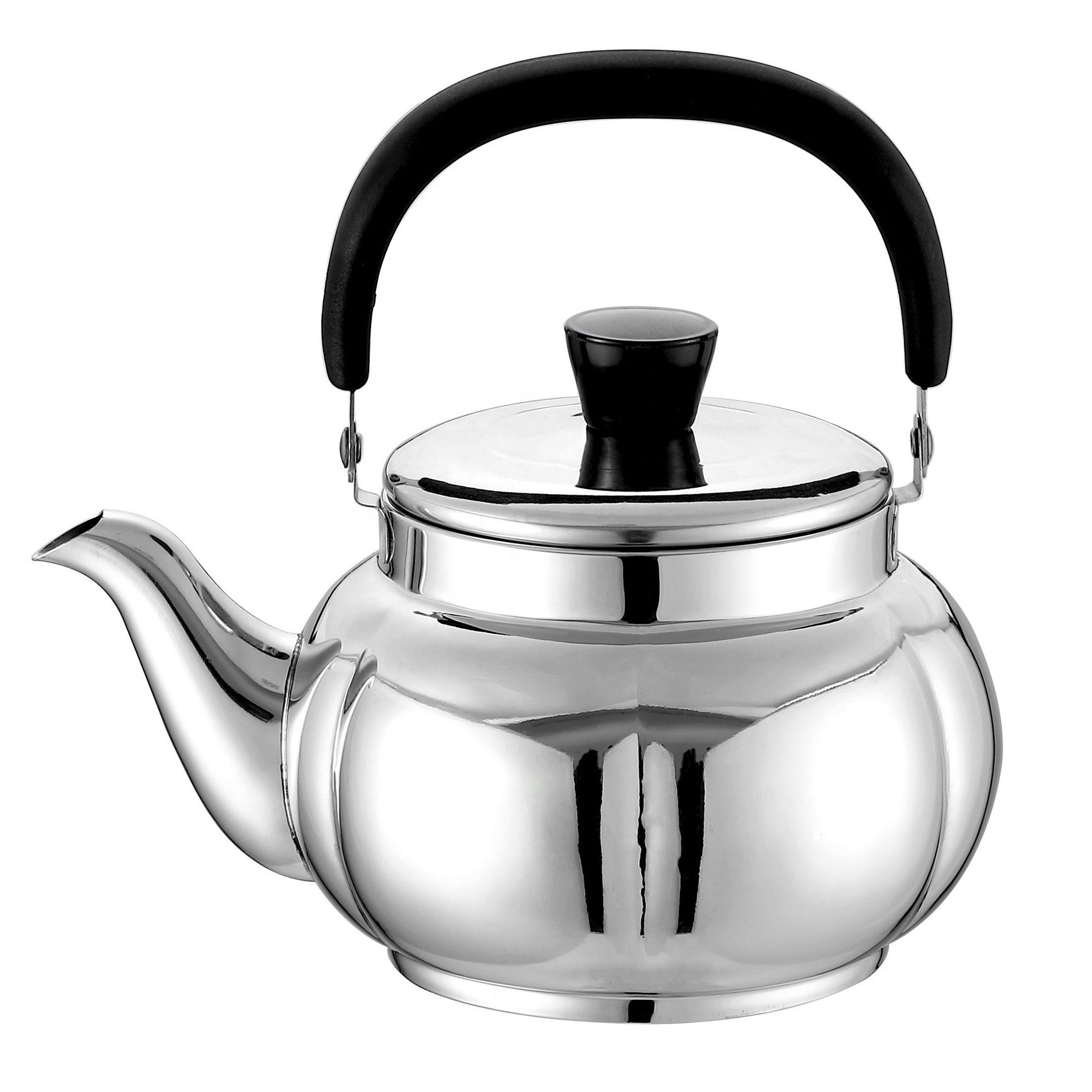 Hot Sale Water Milk Warmer Boiling Teapot Large Stainless Steel Whistling Water Kettle Stovetop Tea Kettle for Home Restaurant