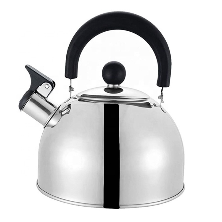 Wholesale Summer Hot Sales Stainless Steel Watering Kettle Outdoor Water Cooking 1-4L Water Tea Pot Whistle Kettle