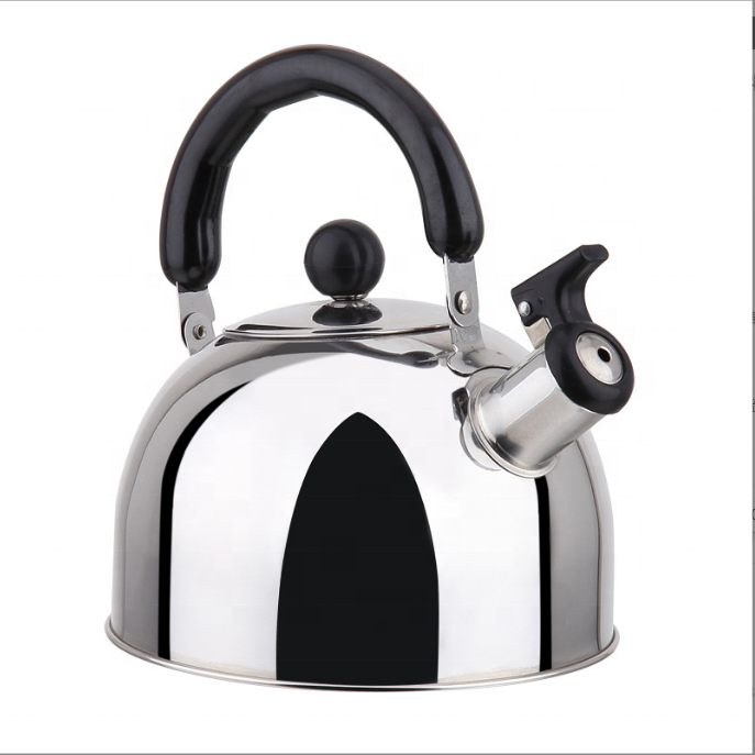 Wholesale Summer Hot Sales Stainless Steel Watering Kettle Outdoor Water Cooking 1-4L Water Tea Pot Whistle Kettle