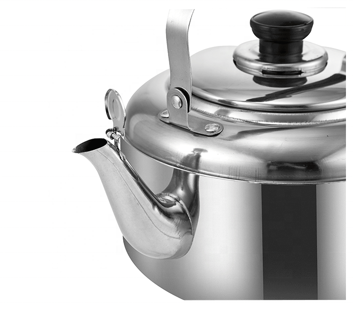 Factory Price Portable Teapot Coffee Kettle Stove Top Stainless Steel Non-electric Whistling Water Tea Kettle