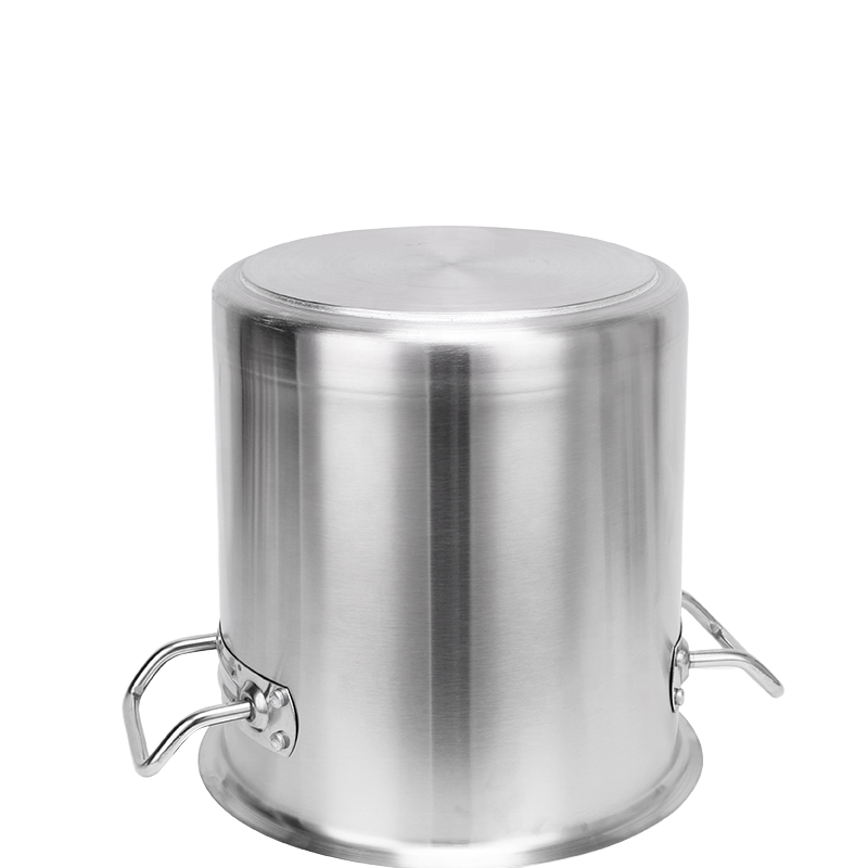 High Quality Factory Supply Commercial Metal Soup Bucket Hotel Restaurant Stock Pot Stainless Steel Soup Water Bucket with Lid