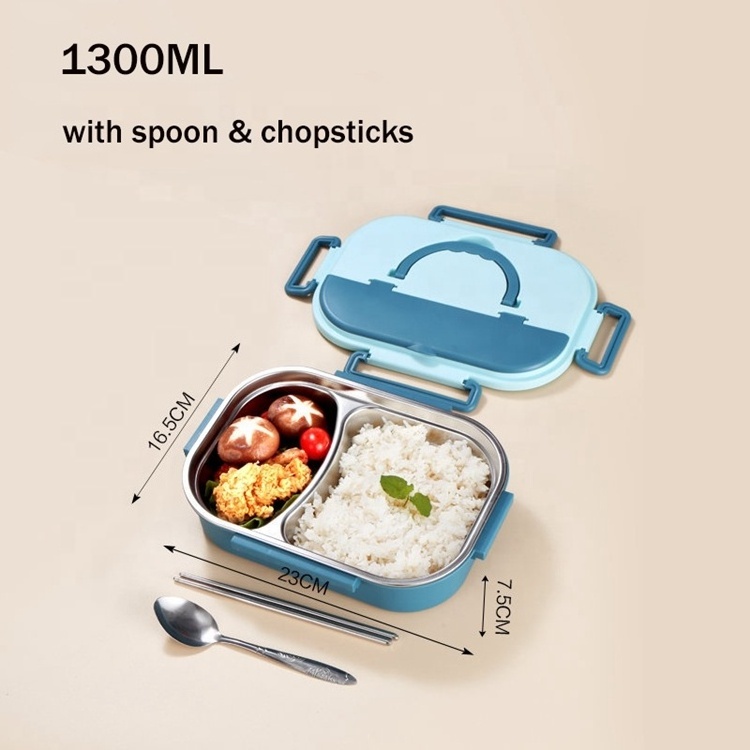 Wholesale Portable Food Grade Stainless Steel 304 Food Warmer Bpa Free Lunch Box Kids Food Container Bento Lunch Box