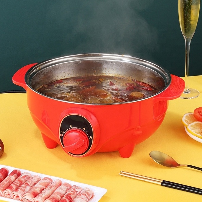 Household Multi-functional Cookware Stainless Steel Non Stick Smart Cooker Hotpot Nonstick Electric Cooking Pot