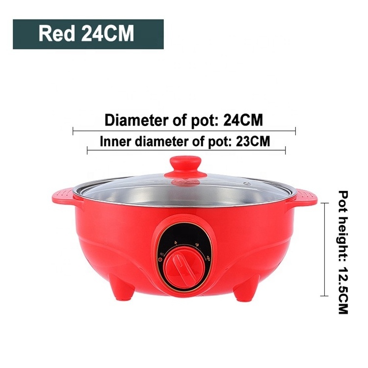 Household Multi-functional Cookware Stainless Steel Non Stick Smart Cooker Hotpot Nonstick Electric Cooking Pot