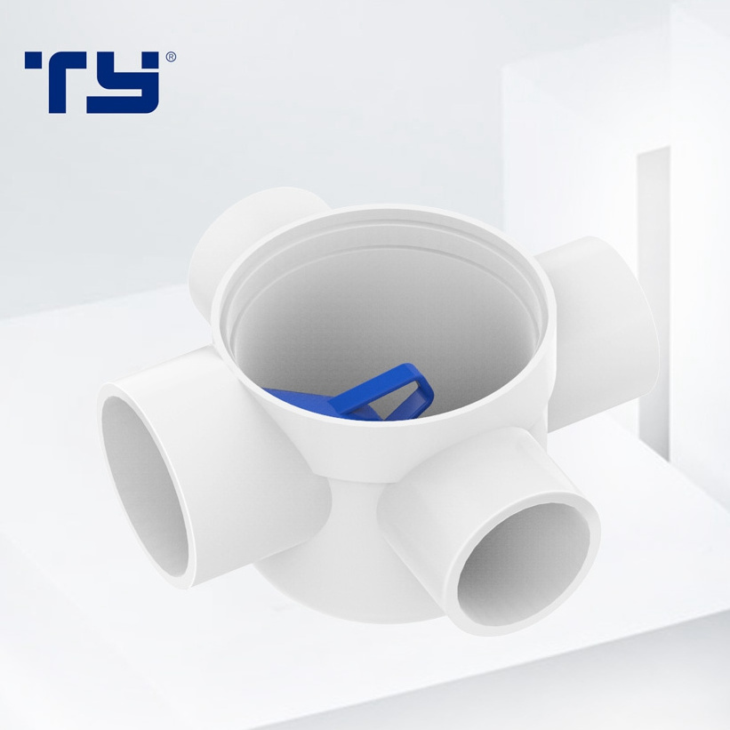 ASTM plastic pvc pipe fittings floor drain trap