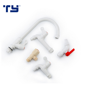 TY manufacture Made In China Standard Size tap Kitchen PVC tap PVC Faucet