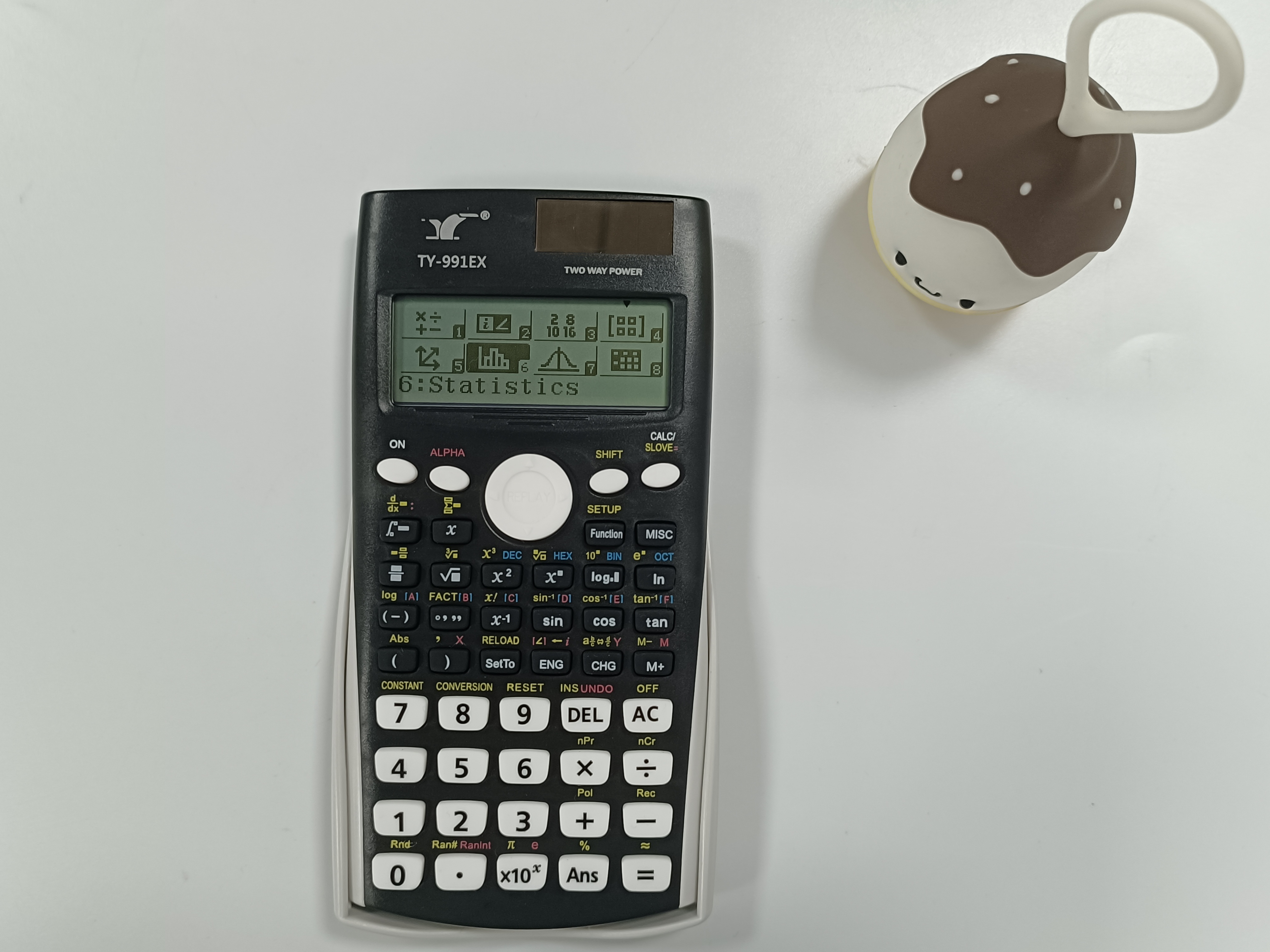 TY-991EX General Purpose Scientific Calculator 552 Functions Calculator  Dual power supply Scientific Calculator