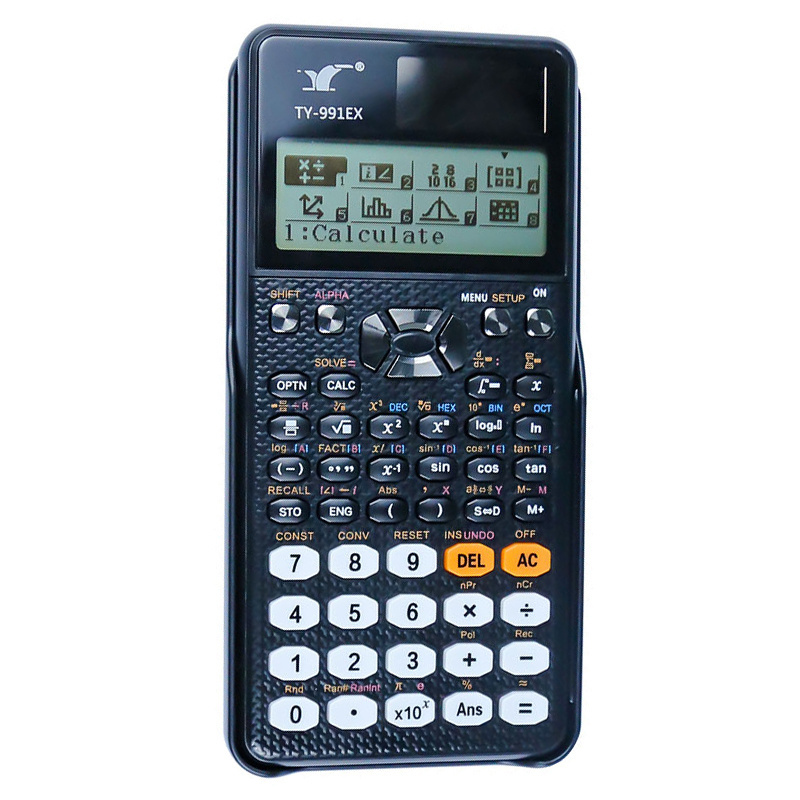 TY-991EX Electronic Scientific Calculator  Button Batteries 16 Digits General Purpose 552 Functions Calculator