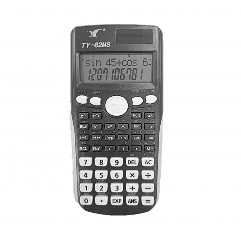 Basic keys and function keys are labeled permanently and operates as such correspondingly Scientific Calculator