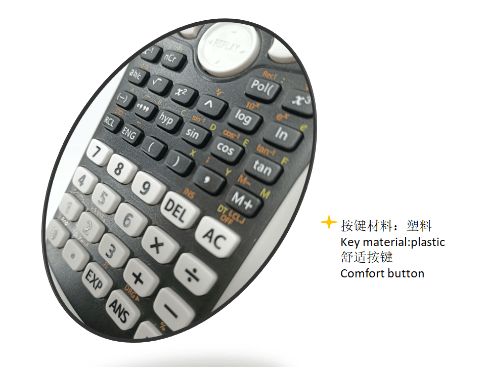 Used to show mathematical computations Calculator Scientific TY-290ES Scientific Calculator Manufacturer