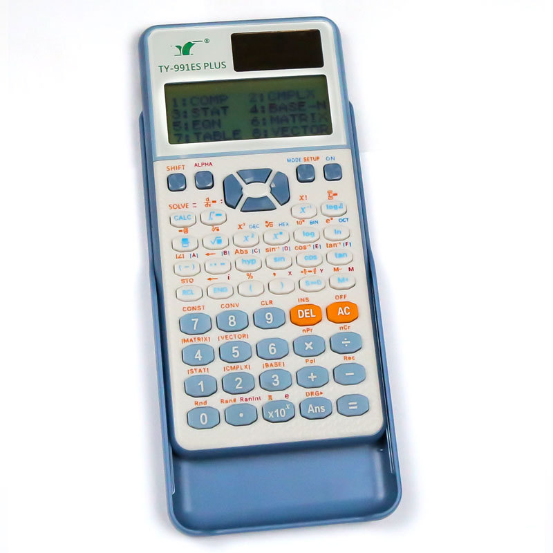 Popular Products TY-991 ES PLUS  417 Functions Scientific Calculator Dual Power Supply Scientific Calculator Student Calculator