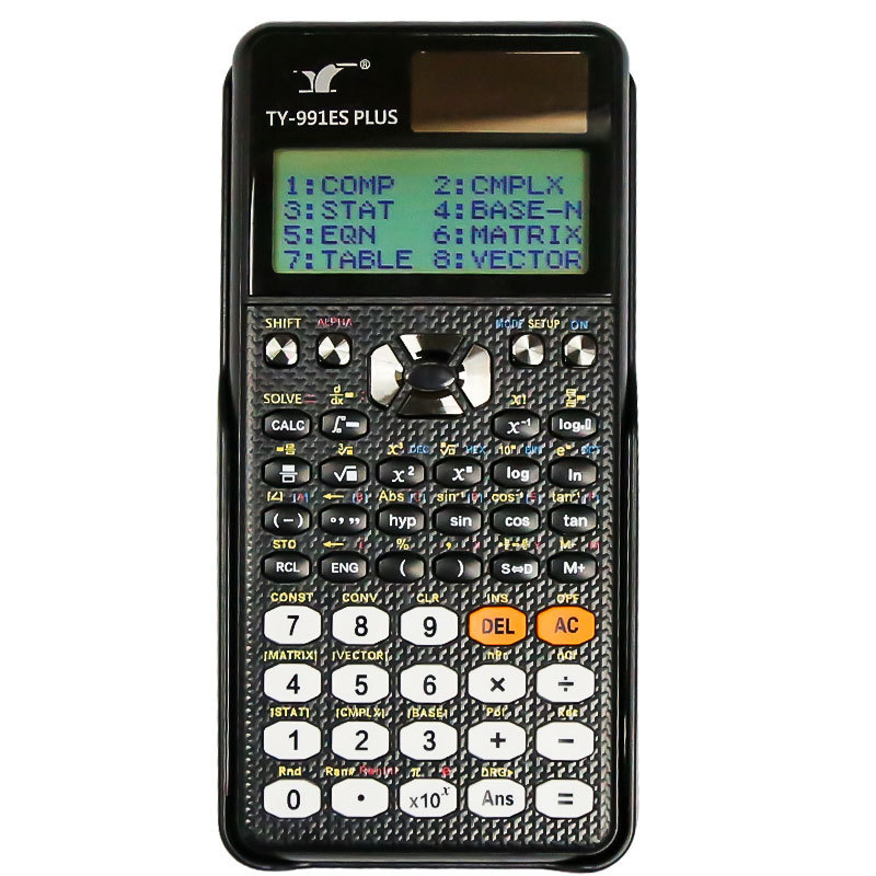 Popular Products TY-991 ES PLUS  417 Functions Scientific Calculator Dual Power Supply Scientific Calculator Student Calculator