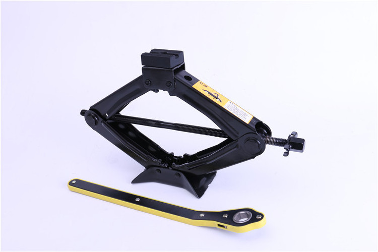 High Quality CE ISO Professional Portable 1.0 Tons Floor Durable Mechanical Light Scissor Jacks Hand Crank Screw Jack for OEM