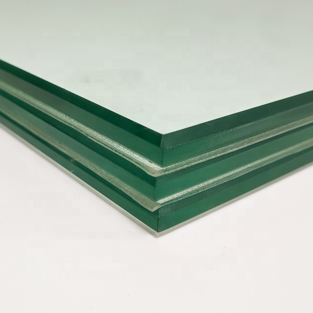 6.38mm  8.38mm 10.76mm and 12.76mm clear PVB laminated glass