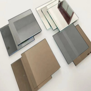 Free sample bronze dark grey blue green silver mirror aluminum mirror