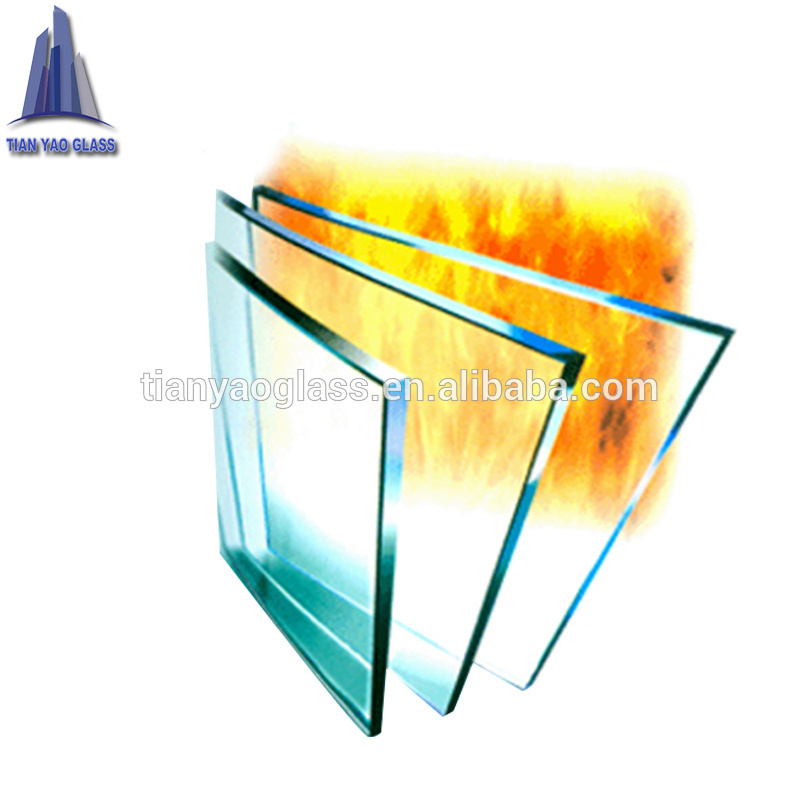 Wholesale 90 minutes Fireproof Glass for fireplaces