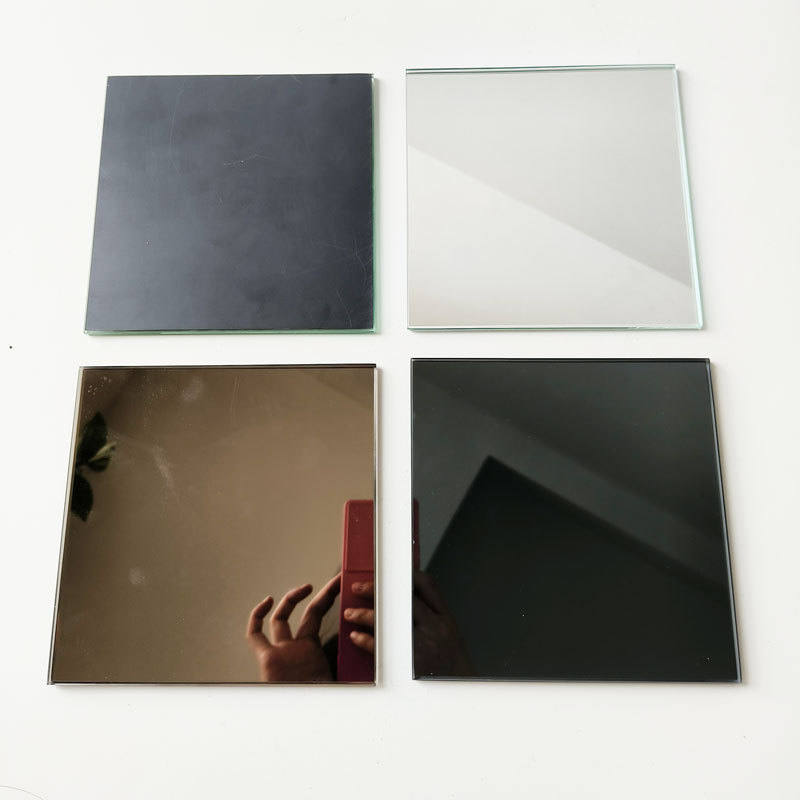 Free sample bronze dark grey blue green silver mirror aluminum mirror