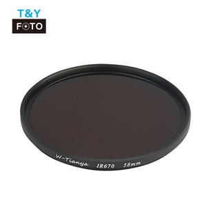 Wtianya camera lens used Optical Glass IR Infrared Pass Filter 680/720/760/850/950nm IR cut filter