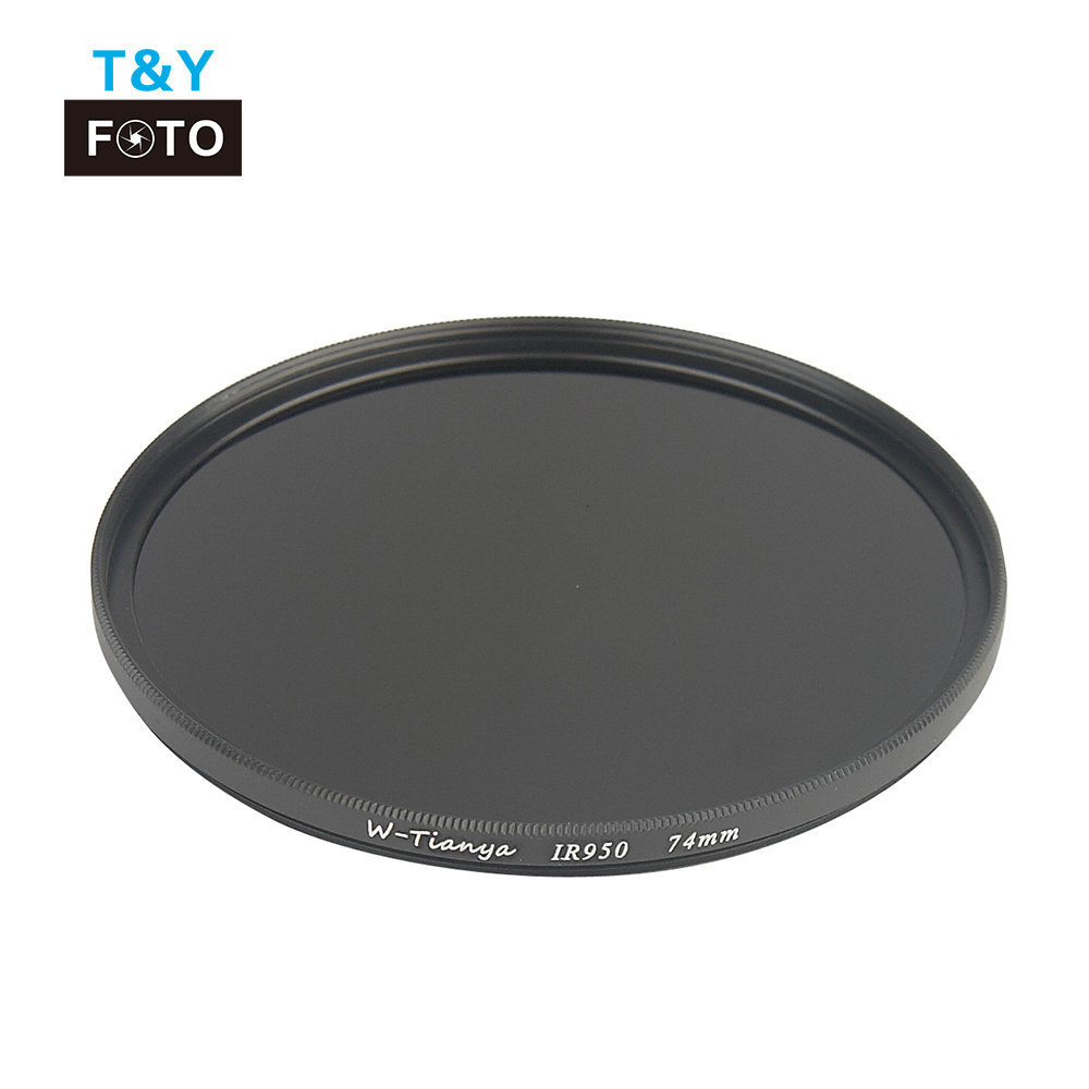 Wtianya camera lens used Optical Glass IR Infrared Pass Filter 680/720/760/850/950nm IR cut filter