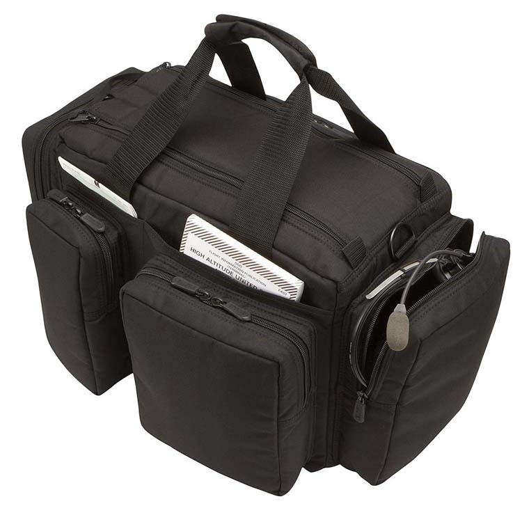 water resistant 600d polyester travel flight bag pilot bag for trip