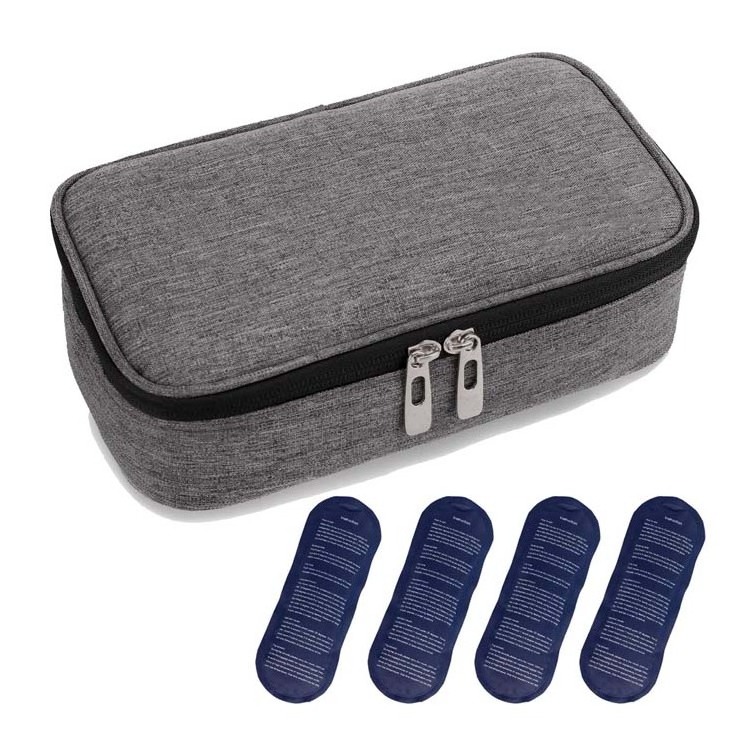 portable insulin pen cooler box medical carrying case outdoor insulin cooler bag with ice pack